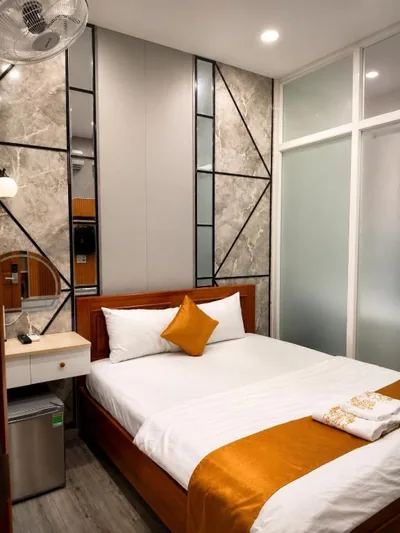 バジェット・ダブルルーム — Sky Star Hotel Go Vap - Free Parking & Netflix
